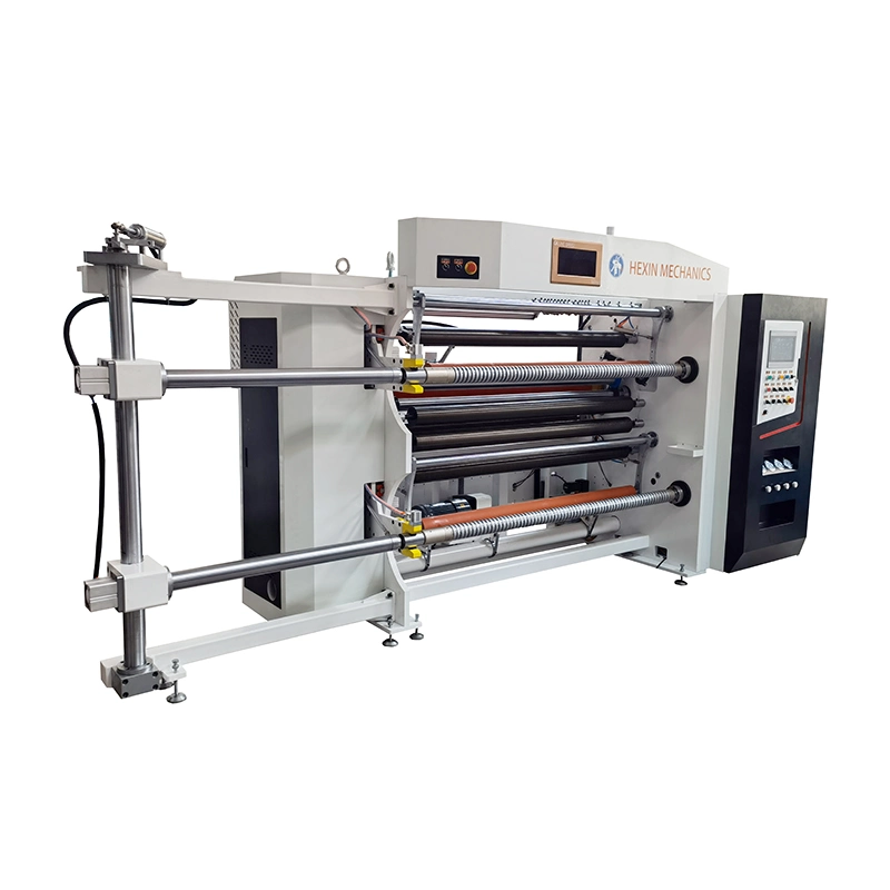 Customized Film Cutting Roll Slitter Rewinder PVC Label High Speed Slitting Machine